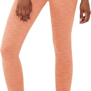 ODODOS Women’s Cross Waist Yoga Leggings with Inner Pocket, Sports Gym Workout Running Pants -Inseam 25″ /28″